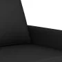 2-Sitzer-Sofa aus schwarzem Samt 140 cm von , Sofas - Ref: Foro24-359204, Preis: 229,50 €, Rabatt: %