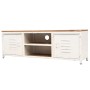 Weißer TV-Ständer 120x30x40 cm von , TV-Möbel - Ref: Foro24-245457, Preis: 253,71 €, Rabatt: %