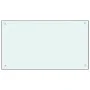 Küchenspritzschutz aus weißem Hartglas 90x50 cm von vidaXL, Küchengeräte und Utensilien - Ref: Foro24-249458, Preis: 44,94 €,...