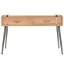 Solid spruce wood console table 115x40.5x76 cm by , Sideboards - Ref: Foro24-245772, Price: 176,04 €, Discount: %