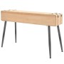 Solid spruce wood console table 115x40.5x76 cm by , Sideboards - Ref: Foro24-245772, Price: 176,04 €, Discount: %