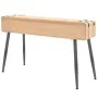 Solid spruce wood console table 115x40.5x76 cm by , Sideboards - Ref: Foro24-245772, Price: 173,82 €, Discount: %