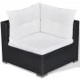 5-piece garden sofa set with black synthetic rattan cushions by , Garden sets - Ref: Foro24-42100, Price: 574,48 €, Discount: %
