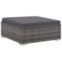 Set de sofás de jardín 6 piezas y cojines ratán sintético gris de , Conjuntos de jardín - Ref: Foro24-44432, Precio: 502,03 €...