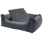 Madison Velvet graues Hundebett 80x67x22 cm von , Betten für Hunde - Ref: Foro24-444481, Preis: 75,92 €, Rabatt: %