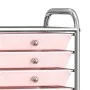 Portable storage cart with 10 plastic drawers in pink ombre by , Cargo forklifts - Ref: Foro24-320404, Price: 71,61 €, Discou...
