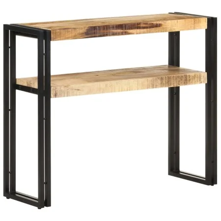Konsolentisch aus rauem Mangoholz 90x30x75 cm von , Seitentische - Ref: Foro24-321096, Preis: 120,43 €, Rabatt: %