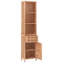 Badmöbel aus massivem Nussbaumholz 42x29x182 cm von , Schließfächer und Lagerschränke - Ref: Foro24-350356, Preis: 167,75 €, ...