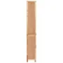 Solid walnut wood bathroom cabinet 42x29x182 cm by , Lockers and storage cabinets - Ref: Foro24-350356, Price: 164,67 €, Disc...