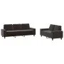 2-piece black fabric sofa set by , Sofas - Ref: Foro24-3201902, Price: 480,52 €, Discount: %