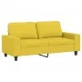 2-piece light yellow fabric sofa set by , Sofas - Ref: Foro24-3201887, Price: 446,91 €, Discount: %