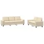 2-piece cream-colored fabric sofa set by , Sofas - Ref: Foro24-3201900, Price: 505,61 €, Discount: %