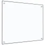Protector contra salpicaduras cocina vidrio templado 70x60 cm de vidaXL, Herramientas y utensilios de cocina - Ref: Foro24-24...