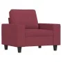 Set aus 3-teiligen Sofas rot-roter Stoff von , Sofas - Ref: Foro24-3201872, Preis: 663,71 €, Rabatt: %