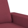 3-piece sofa set in burgundy fabric by , Sofas - Ref: Foro24-3201872, Price: 673,11 €, Discount: %