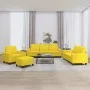 Juego de sofás 4 piezas tela amarillo claro de , Sofás - Ref: Foro24-3201879, Precio: 779,06 €, Descuento: %
