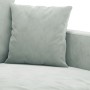 Set von Sofas mit 4 Stück Kissen hellgrauer Samt von , Sofas - Ref: Foro24-3201690, Preis: 596,81 €, Rabatt: %
