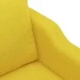 Set of sofas with 4 light yellow fabric cushions by , Sofas - Ref: Foro24-3201783, Price: 598,10 €, Discount: %