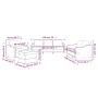 Set Sofas mit Kissen 4 Stück hellgelber Stoff von , Sofas - Ref: Foro24-3201783, Preis: 609,09 €, Rabatt: %