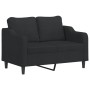 Set Sofas mit Kissen 3 Stück schwarzer Stoff von , Sofas - Ref: Foro24-3201774, Preis: 588,68 €, Rabatt: %