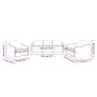 Set Sofas mit Kissen 3 Stück schwarzer Stoff von , Sofas - Ref: Foro24-3201774, Preis: 588,68 €, Rabatt: %
