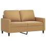 Three-piece brown velvet sofa set with cushions by , Sofas - Ref: Foro24-3201961, Price: 657,74 €, Discount: %