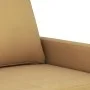 Set Sofas mit Kissen 3 Stück brauner Samt von , Sofas - Ref: Foro24-3201961, Preis: 646,81 €, Rabatt: %