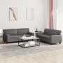 Set mit 2 Stück Sofas Kunstleder grau von , Sofas - Ref: Foro24-3201916, Preis: 498,25 €, Rabatt: %
