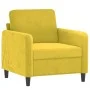 3-piece yellow velvet sofa set by , Sofas - Ref: Foro24-3201940, Price: 666,36 €, Discount: %