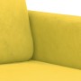 3-piece yellow velvet sofa set by , Sofas - Ref: Foro24-3201940, Price: 678,33 €, Discount: %