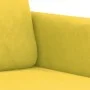 3-piece yellow velvet sofa set by , Sofas - Ref: Foro24-3201940, Price: 666,36 €, Discount: %
