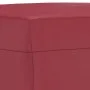 3-piece red wine faux leather sofa set with cushions by , Sofas - Ref: Foro24-3202380, Price: 557,85 €, Discount: %