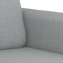 2-Sitzer-Sofa aus hellgrauem Stoff 120 cm von , Sofas - Ref: Foro24-359470, Preis: 231,21 €, Rabatt: %