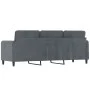 3-Sitzer Sofa dunkelgrau Samt 180 cm von , Sofas - Ref: Foro24-359453, Preis: 260,65 €, Rabatt: %