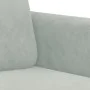 Two-piece light gray velvet sofa set with cushions by , Sofas - Ref: Foro24-3201994, Price: 379,36 €, Discount: %