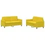 2-piece yellow velvet sofa set by , Sofas - Ref: Foro24-3201980, Price: 424,61 €, Discount: %