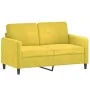 3-piece velvet yellow sofa set with cushions by , Sofas - Ref: Foro24-3202050, Price: 578,82 €, Discount: %