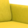 3-piece velvet yellow sofa set with cushions by , Sofas - Ref: Foro24-3202050, Price: 588,85 €, Discount: %