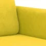 3-piece velvet yellow sofa set with cushions by , Sofas - Ref: Foro24-3202050, Price: 578,82 €, Discount: %