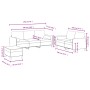 3-piece velvet yellow sofa set with cushions by , Sofas - Ref: Foro24-3202050, Price: 588,85 €, Discount: %