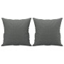 3-piece dark gray fabric sofa set with cushions by , Sofas - Ref: Foro24-3202071, Price: 682,04 €, Discount: %