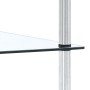 4-tier transparent tempered glass shelf 40x40x100 cm by vidaXL, Bookcases and shelves - Ref: Foro24-249505, Price: 53,16 €, D...