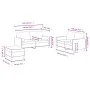 Set von Sofas mit 3 Stück Kissen hellgrauer Samt von , Sofas - Ref: Foro24-3202004, Preis: 430,07 €, Rabatt: %