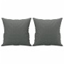Set Sofas mit 2 Stück Kissen dunkelgrauer Stoff von , Sofas - Ref: Foro24-3202103, Preis: 461,74 €, Rabatt: %