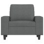 Dark gray fabric armchair, 60 cm by , Sofas - Ref: Foro24-359376, Price: 173,65 €, Discount: %