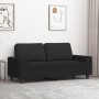 Black fabric 2-seater sofa, 140 cm by , Sofas - Ref: Foro24-359395, Price: 241,13 €, Discount: %