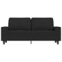 Black fabric 2-seater sofa, 140 cm by , Sofas - Ref: Foro24-359395, Price: 237,39 €, Discount: %
