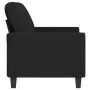 Black fabric 2-seater sofa, 140 cm by , Sofas - Ref: Foro24-359395, Price: 237,39 €, Discount: %