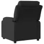 Sillón reclinable de tela negro de , Sillones - Ref: Foro24-373464, Precio: 212,73 €, Descuento: %