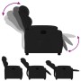 Black fabric recliner by , Armchairs - Ref: Foro24-373464, Price: 201,51 €, Discount: %